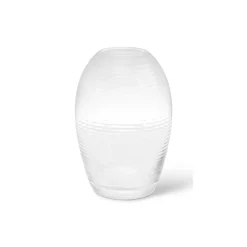 New Vas Laine Oval 14x20cm Klar Vaser