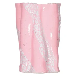 Online Vas Swirly 18,5 cm Rosa Vaser