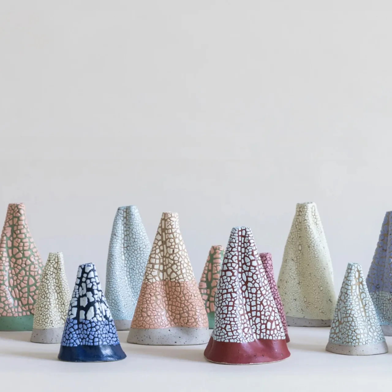 Clearance Vas Volcano Small Blå Vaser|Adventspresenter