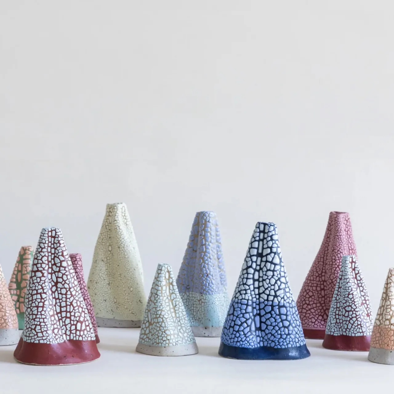 Clearance Vas Volcano Small Blå Vaser|Adventspresenter