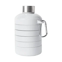 Best Vattenflaska justerbar silikon M grå Vattenflaskor|Köksinredning