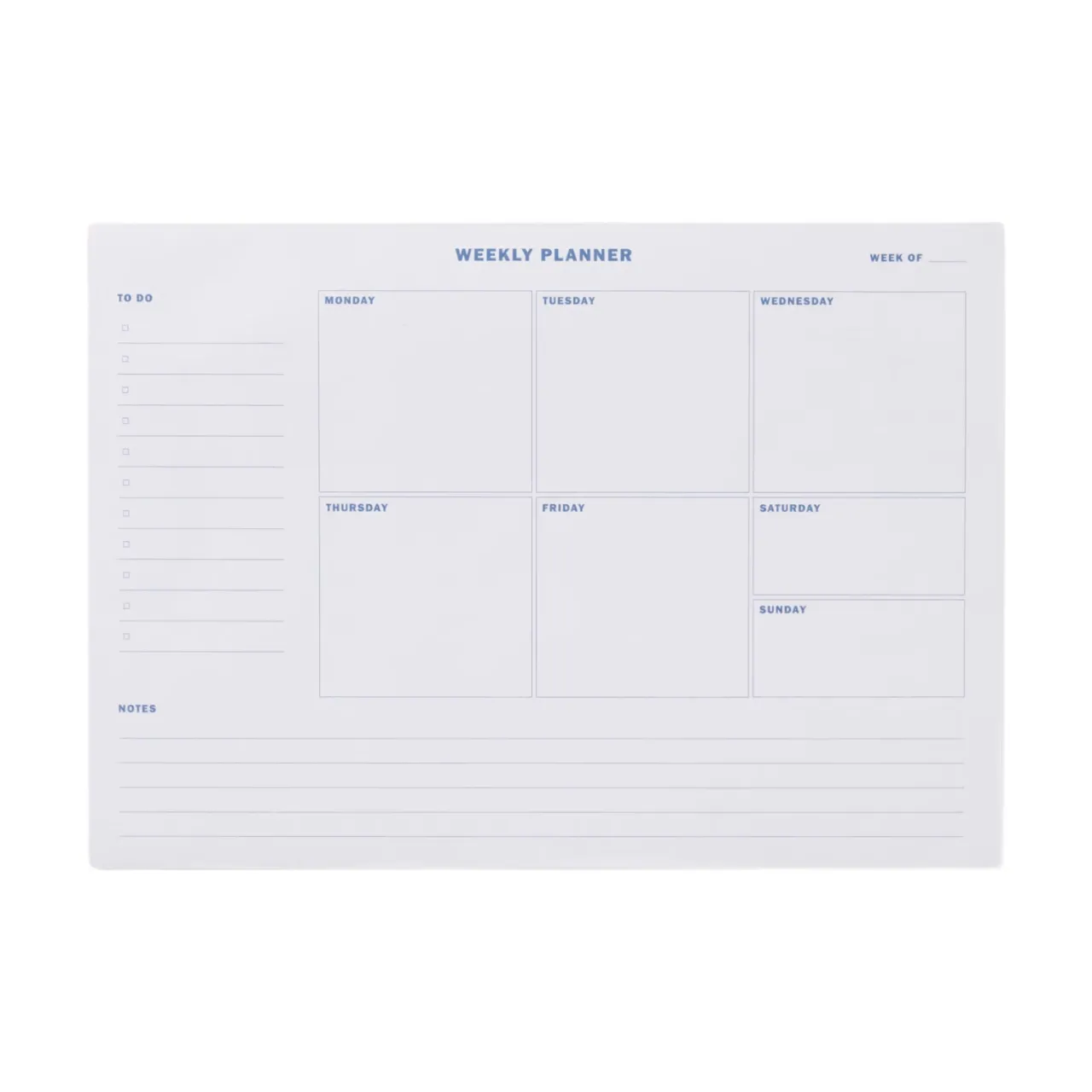 Veckoplanerare KIT Skrivbordstillbehör