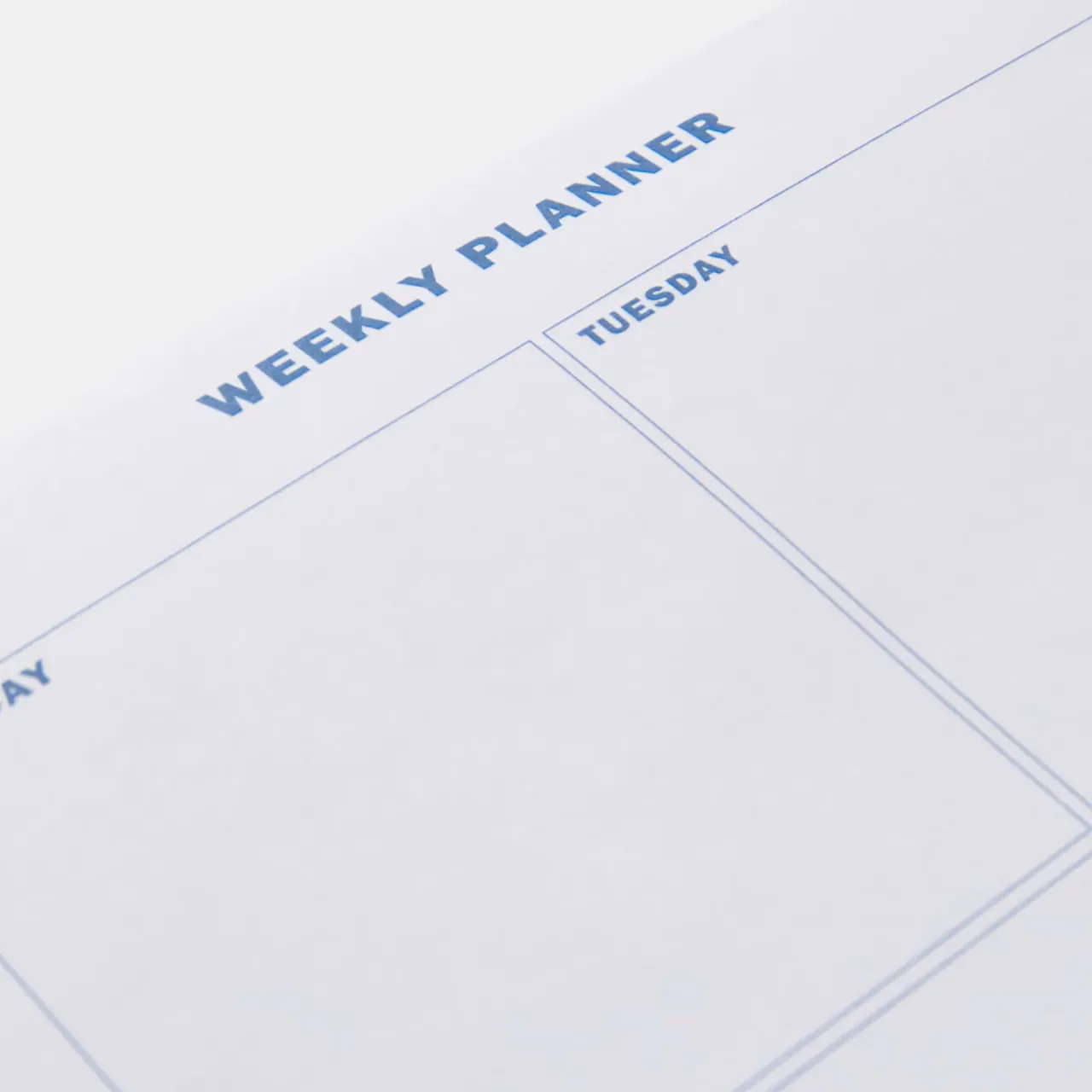 Veckoplanerare KIT Skrivbordstillbehör