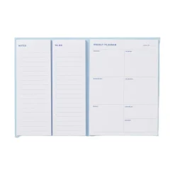 Clearance Veckoplanerare Set KIT Ljusblå Skrivbordstillbehör