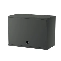 Best Överskåp 58x42x30 Mörkgrå String Skåp & Fällbord