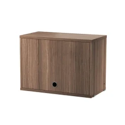 New Överskåp 58x42x30cm Valnöt String Skåp & Fällbord