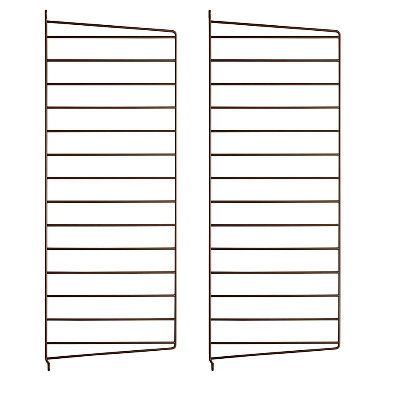 Best Väggavel 75x30 2-p brun String Gavlar