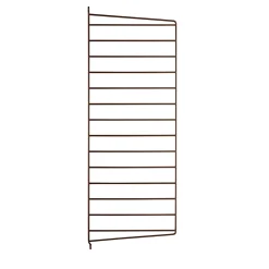 Väggavel 75x30 1-p brun String Gavlar
