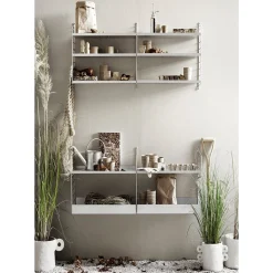 Hot Väggavel 50x30 1-p galvaniserad String Gavlar