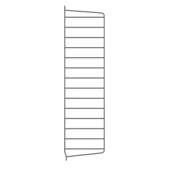 Outlet Väggavel 75x20 1-p Mörkgrå String Gavlar