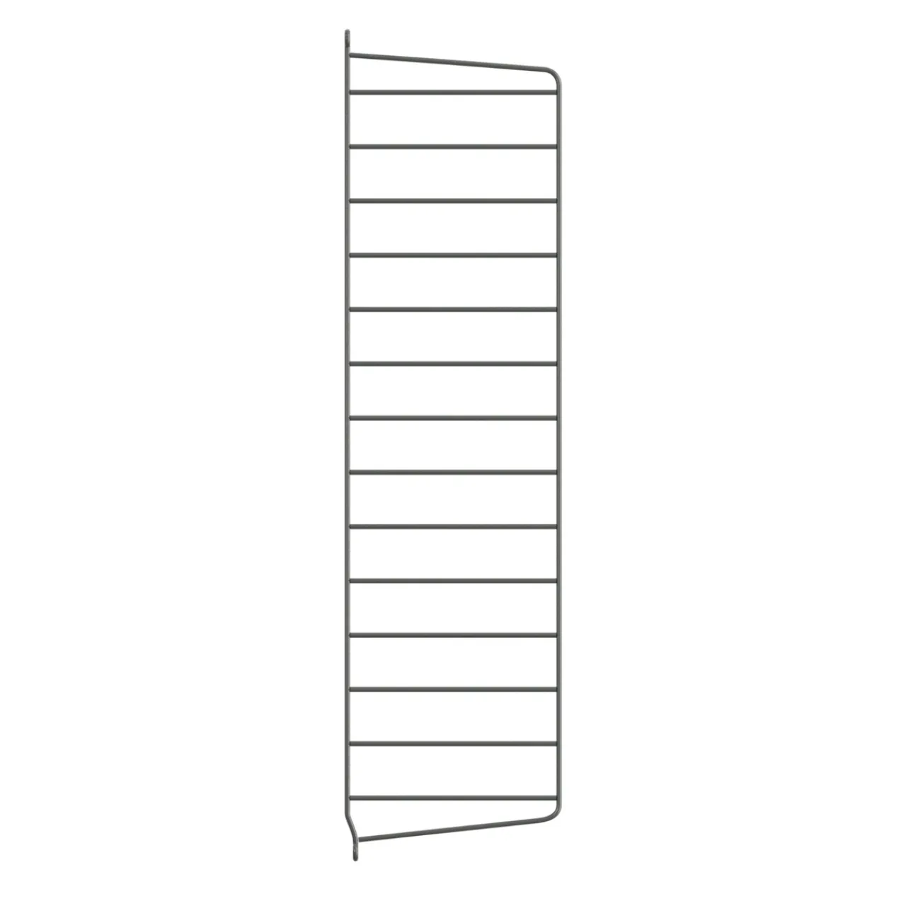 Outlet Väggavel 75x20 1-p Mörkgrå String Gavlar