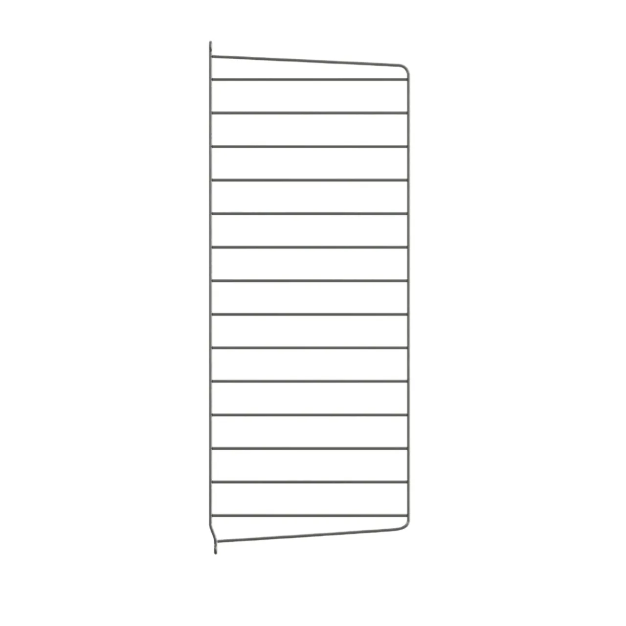 Online Väggavel 75x30 1-p Mörkgrå String Gavlar