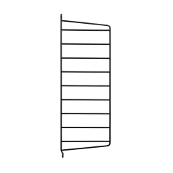 Hot Väggavel 50x20 1-p svart String Gavlar