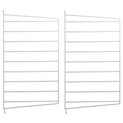 Hot Väggavel 50x30 2-p vit String Gavlar