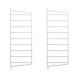 Hot Väggavel 50x20 2-p vit String Gavlar