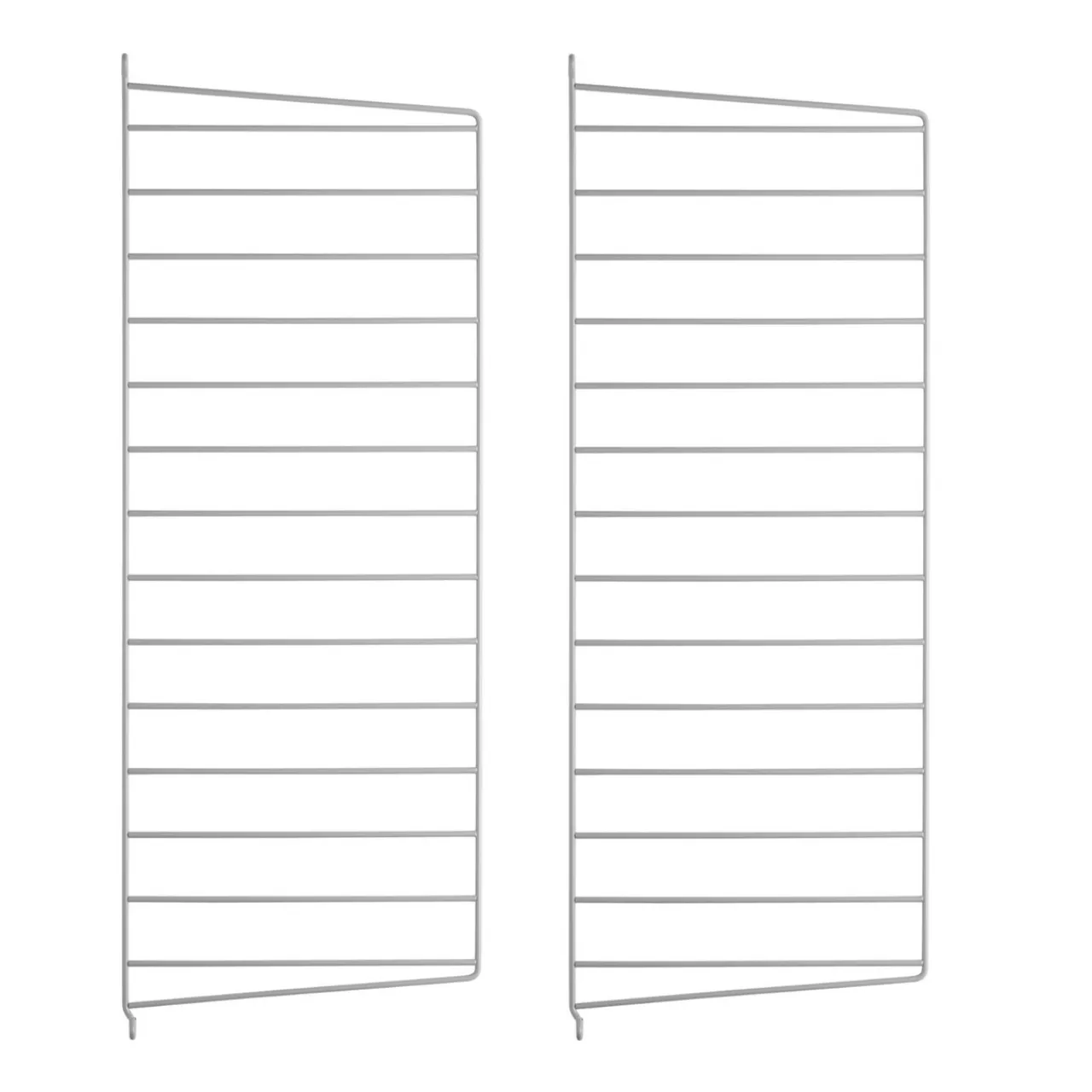 Online Väggavel 75x30 2-p vit String Gavlar