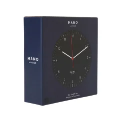 Clearance Väggklocka Mano 15 cm Svart Väggklockor|Till Julklappsspelet