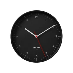 Online Väggklocka Mano 20 cm Svart Väggklockor