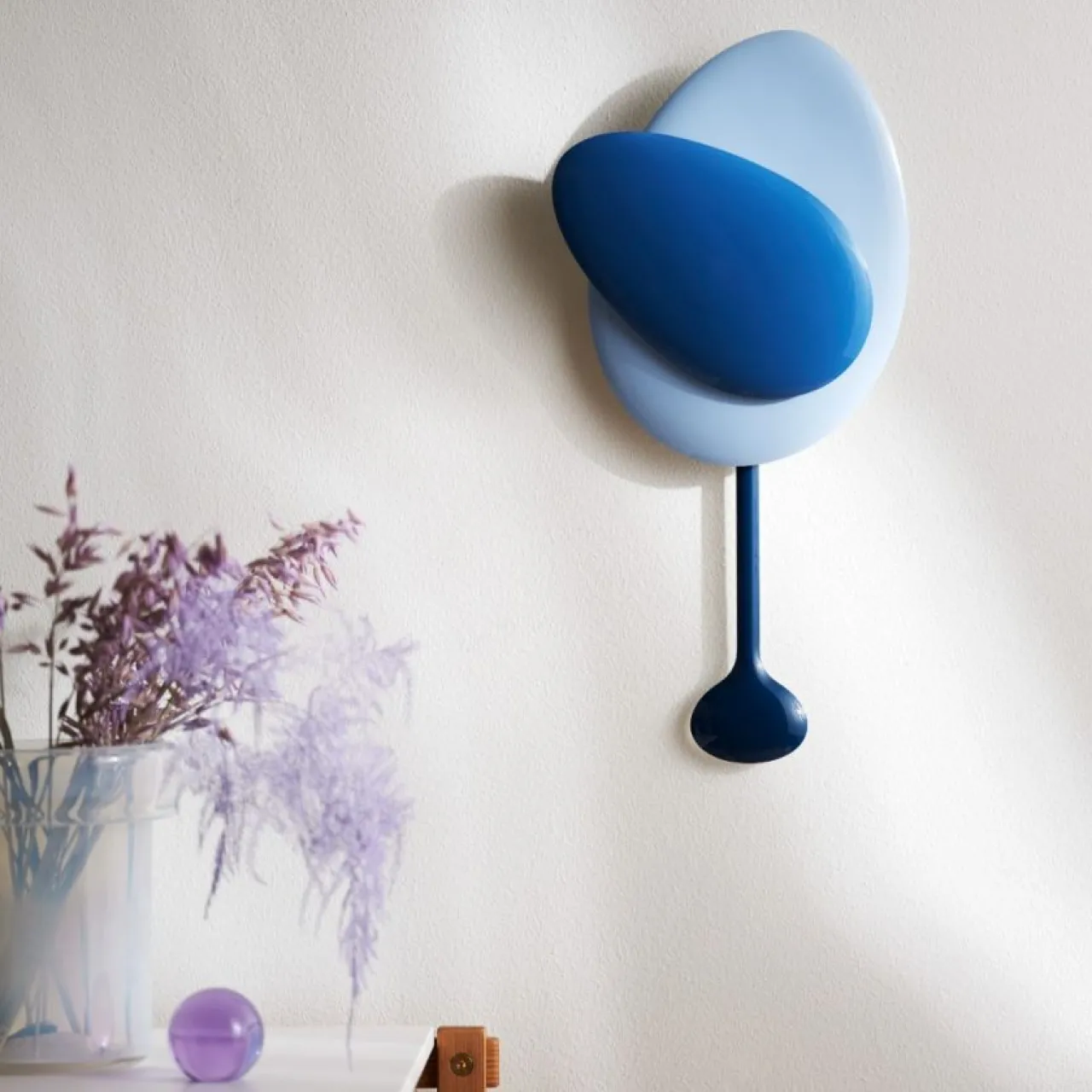 Väggklocka Mellow Blå Väggklockor