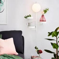 Clearance Vägglampa Astoria vit Lampor|Vägglampor