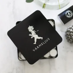 Discount Värmeljuslåda Svart Småförvaring|Värmeljus