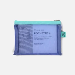 Hot Väska nät S turkos dragkedje Necessär|Skrivbordstillbehör